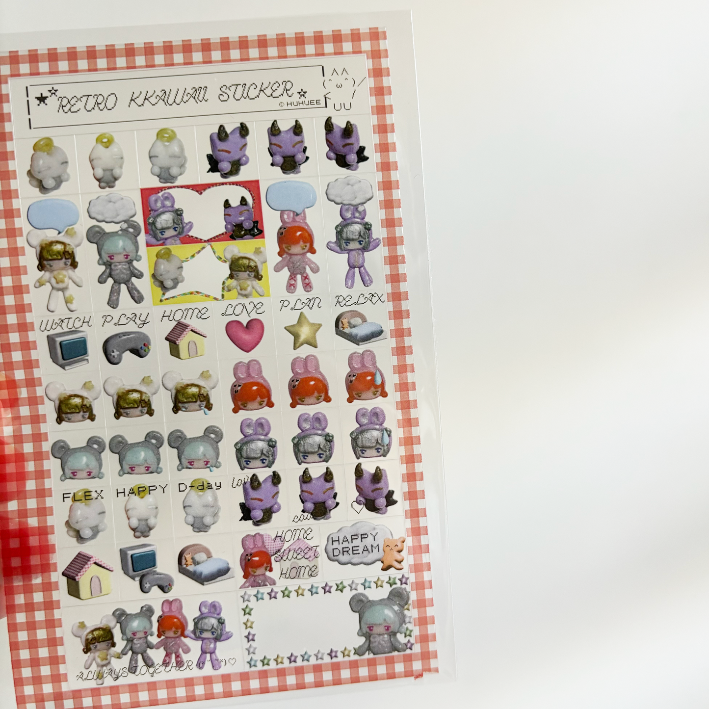 retro kawaii sticker ☆