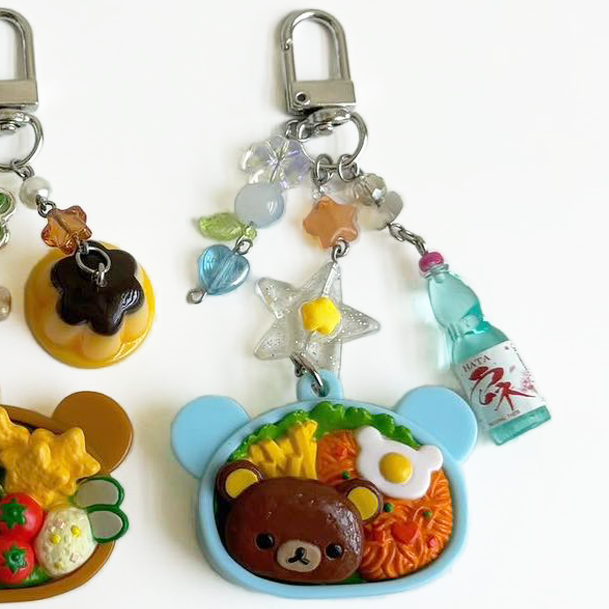Rilakkuma & Friends Bento Keychains