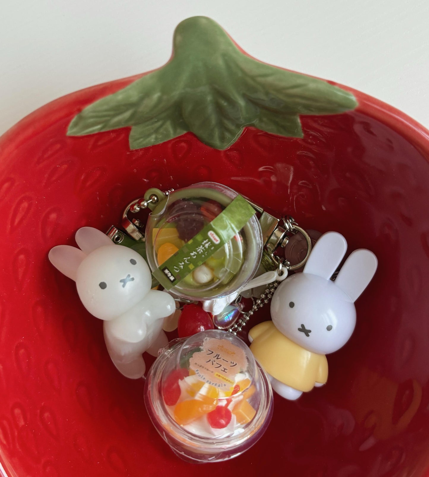 5 - Miffy parfait keychains ⋆⭒˚.⋆