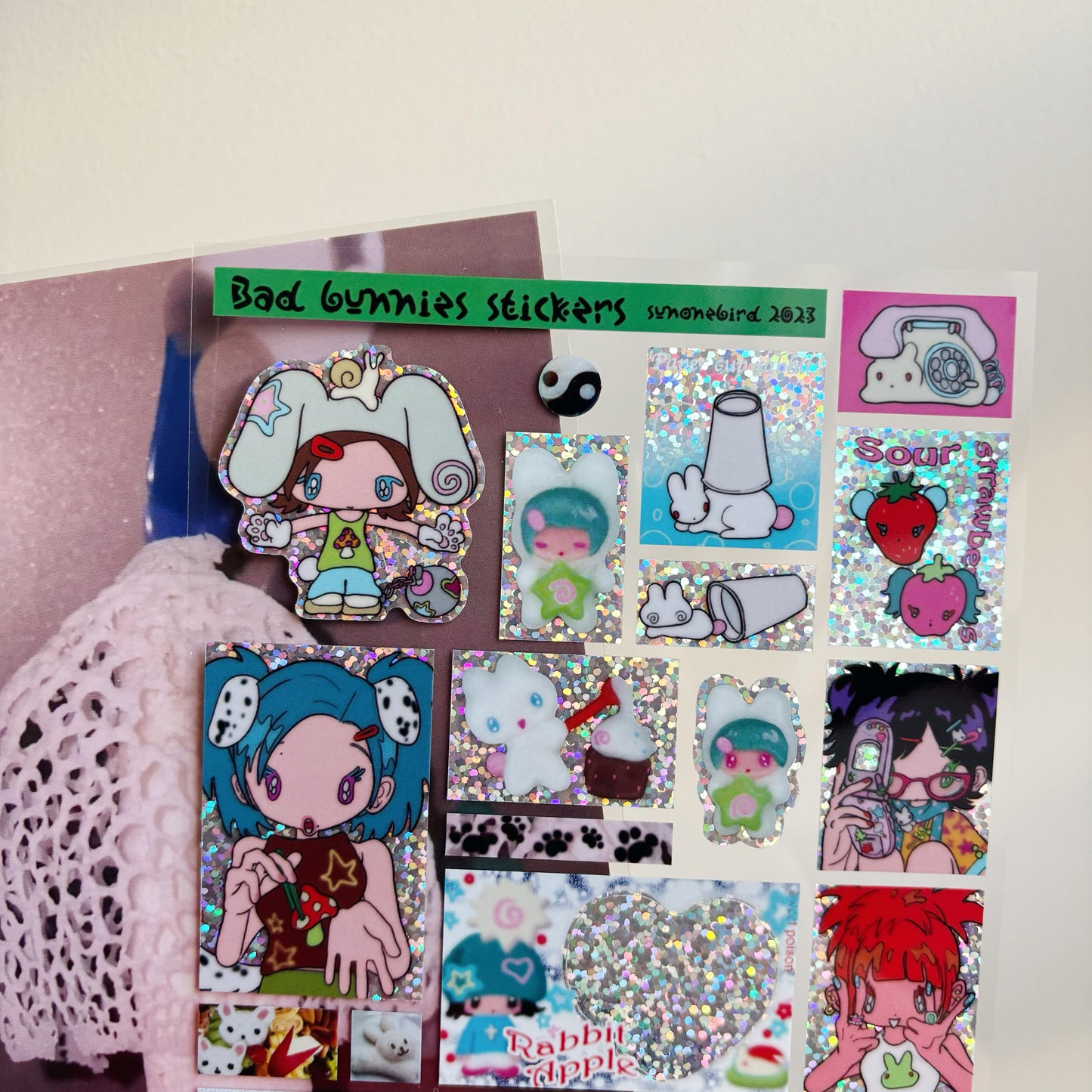 bad bunnies stickers ☆