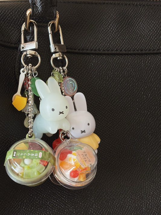Miffy parfait keychains ⋆⭒˚.⋆