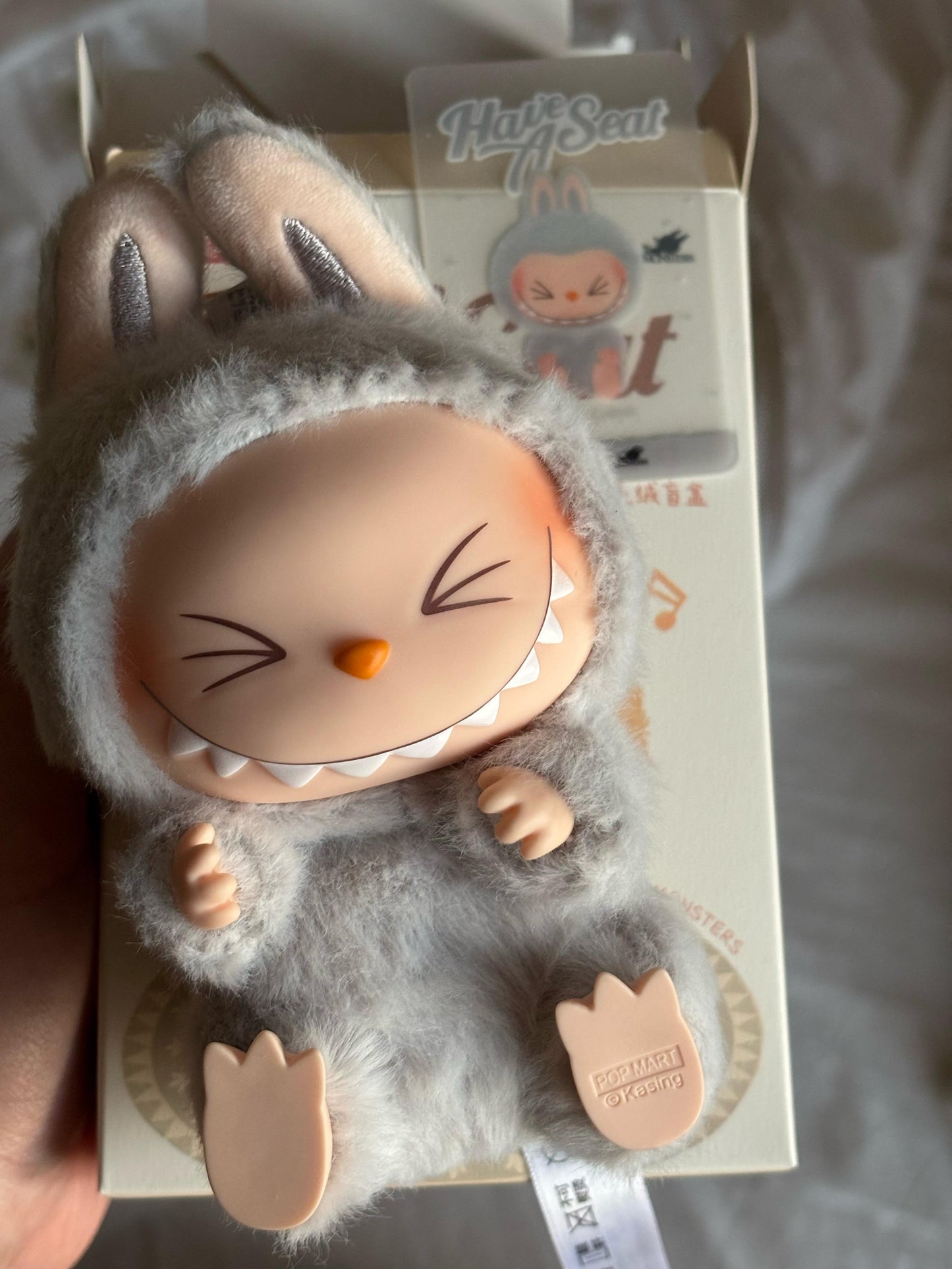 8 - Authentic opened labubu - pls read b4 buying!