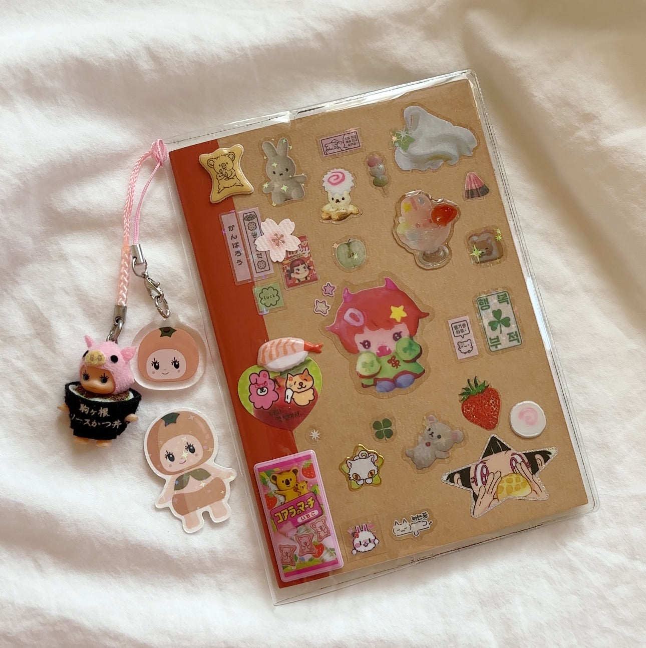 fruit kewpies - acrylic phone charm  *guaranteed pick*