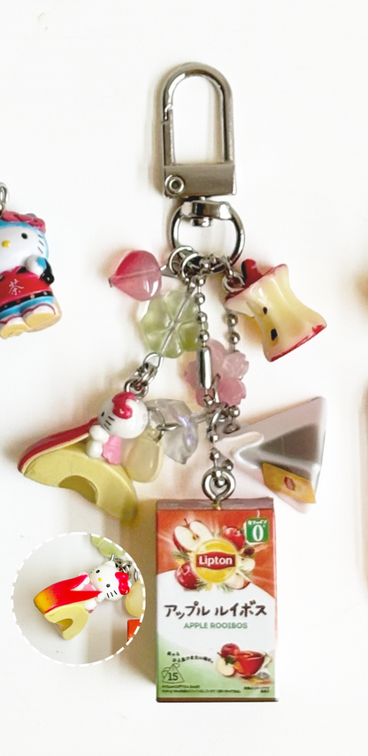Kitty x Food Keychains