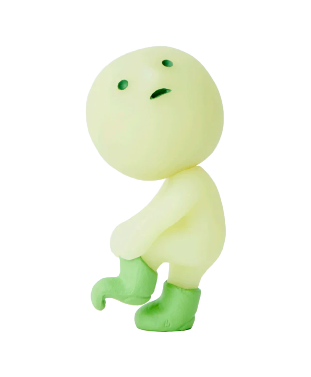 Putting on socks smiski