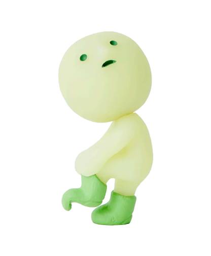 Putting on socks smiski