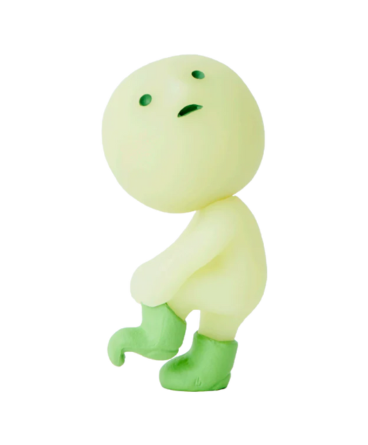 Putting on socks smiski