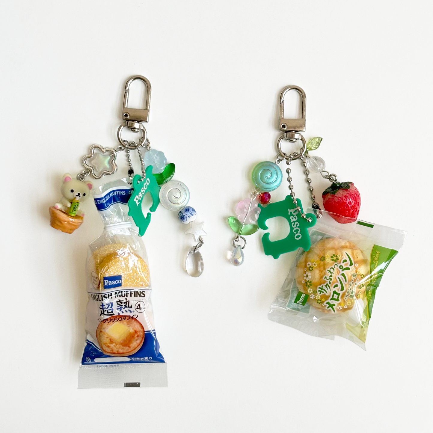 Miniature Bread Keychains