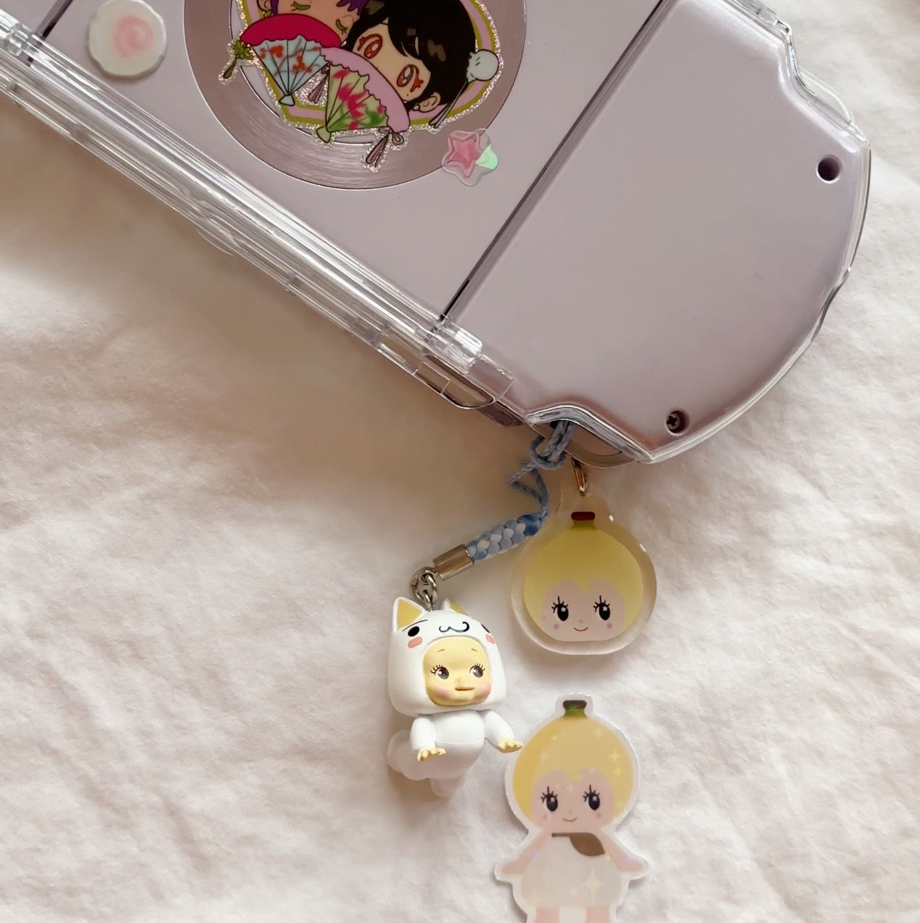 fruit kewpies - acrylic phone charm  *guaranteed pick*