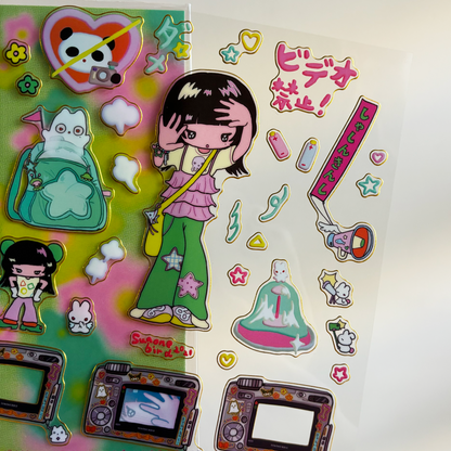 no photos! stickers ☆