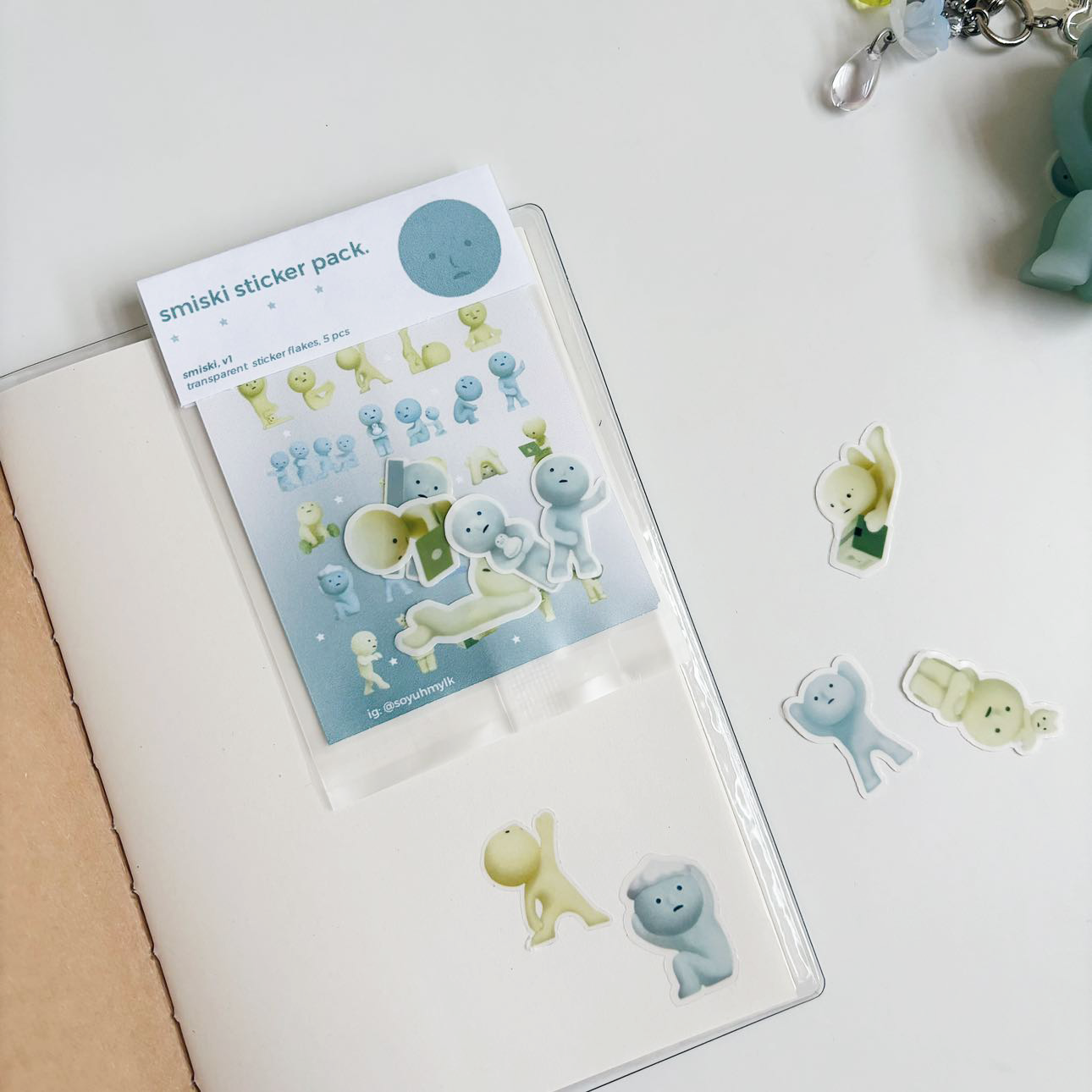 Smiski Stickers 𖦹