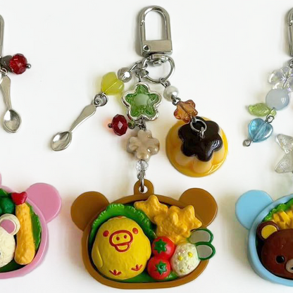 Rilakkuma & Friends Bento Keychains