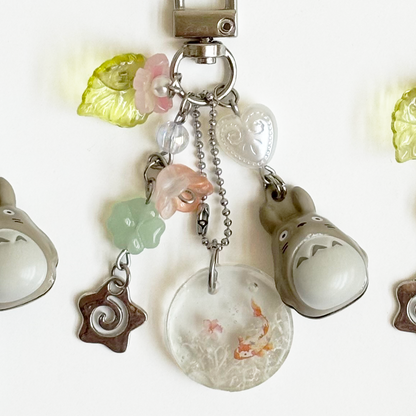 Totoro Keychains .☘︎ ݁˖