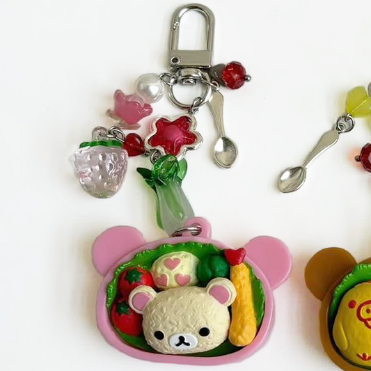 Rilakkuma & Friends Bento Keychains