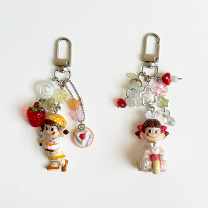 Peko-chan Keychains 🍰🐇