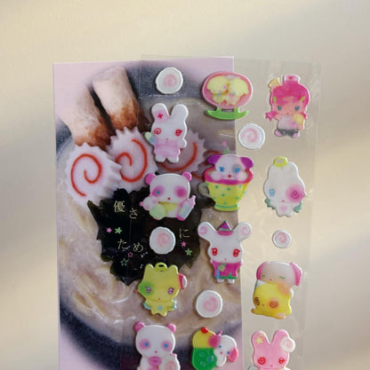 3D animal stickers ☆