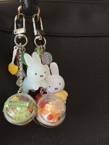 Miffy parfait keychains ⋆⭒˚.⋆