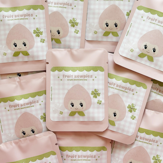 fruit kewpies - acrylic phone charm blind bag ⋆⭒˚.⋆