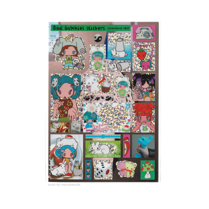 bad bunnies stickers ☆