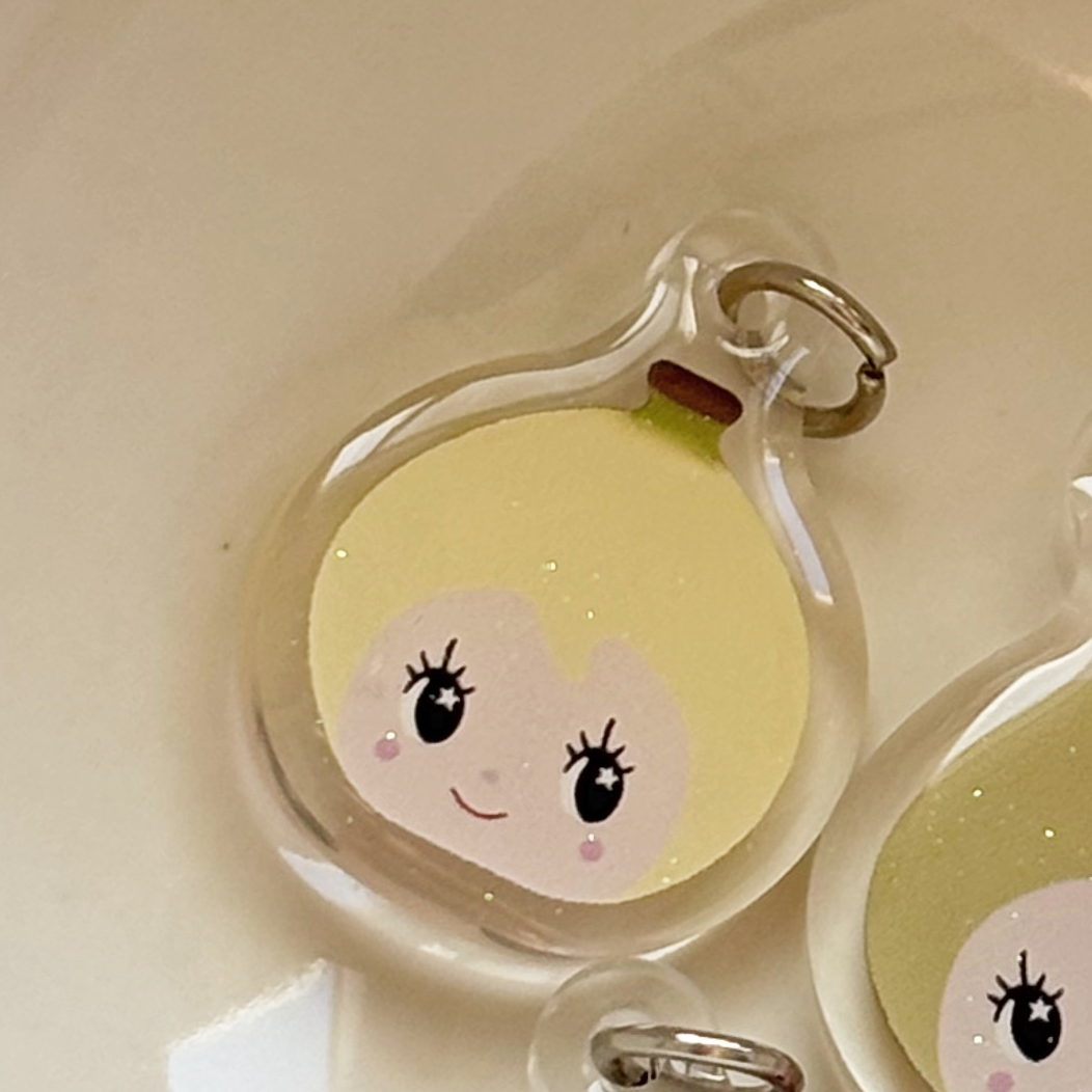 fruit kewpies - acrylic phone charm  *guaranteed pick*