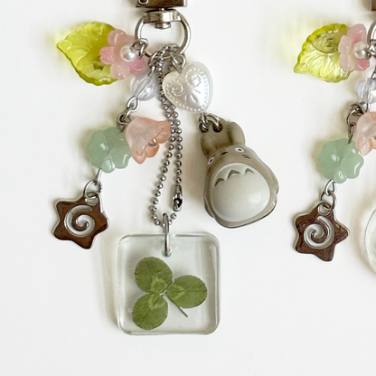 Totoro Keychains .☘︎ ݁˖