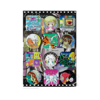 lost dream 3d stickers ☆