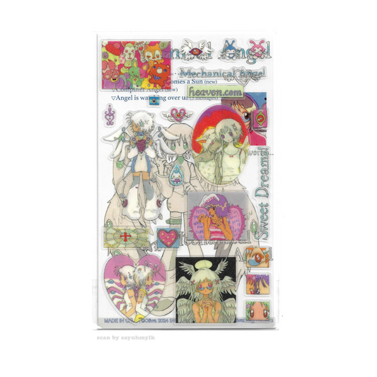 mechanical angel stickers ☆