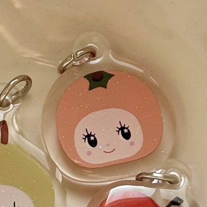 fruit kewpies - acrylic phone charm  *guaranteed pick*