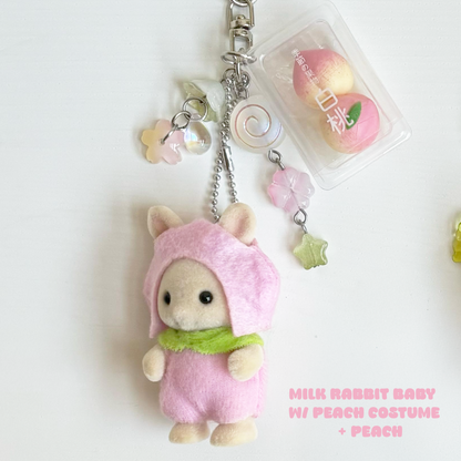 Sylvanian Fruit Keychains