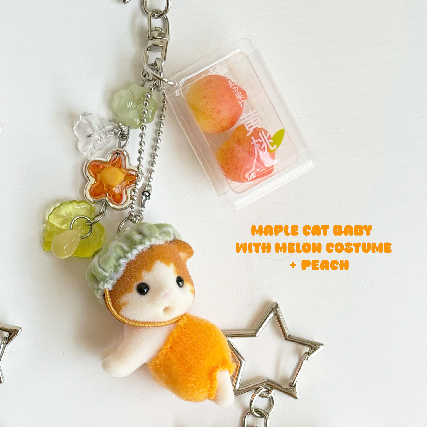 Sylvanian Fruit Keychains