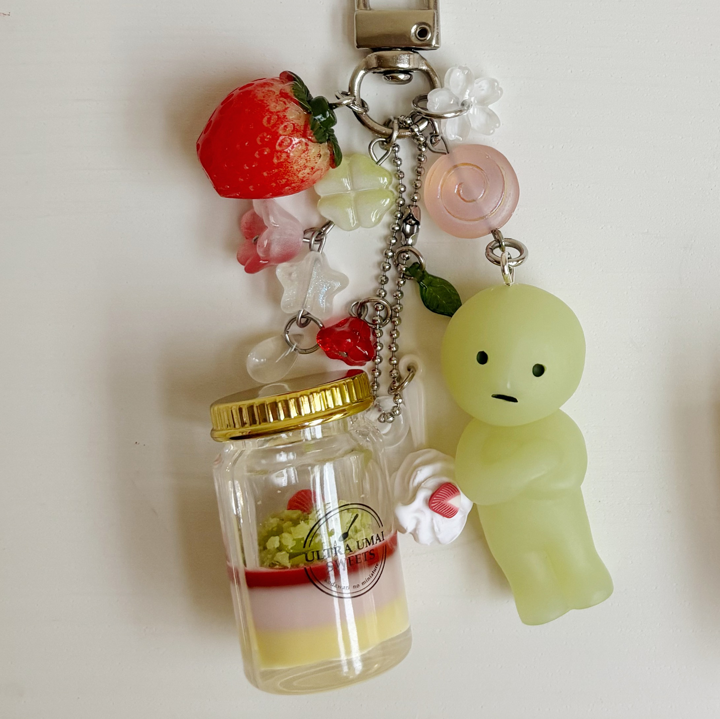 Matching Sweet Treat x Smiski Keychains